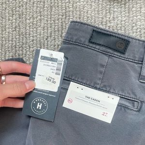 AG “the Caden” tailored trouser in size 27